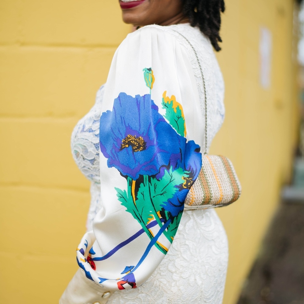Vintage Ungaro lace dress
